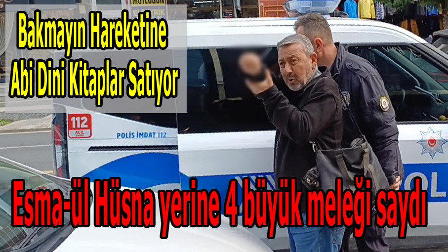 Allah’ın isimlerinde 10 tanesini sayamadı gazetecilere hareket çekti