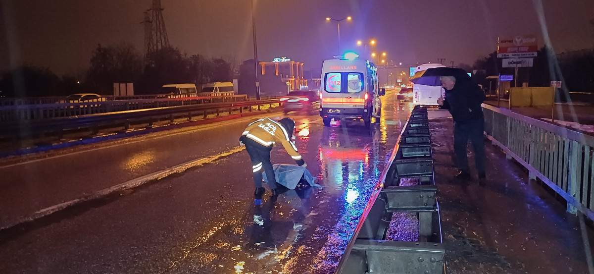 Karayolunda feci kaza; 1 ölü